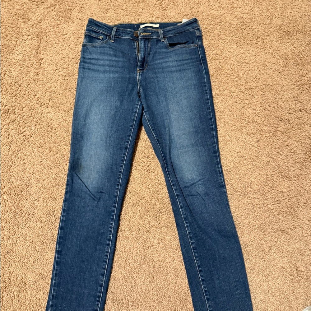 Levi's Women's Skinny Jeans - Dark Blue